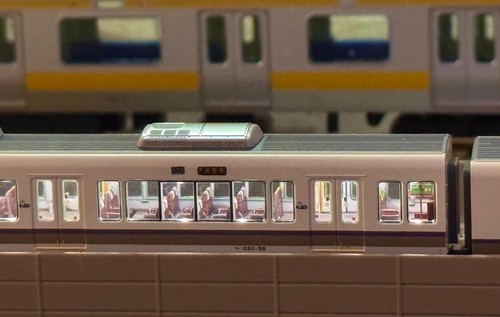 K社 221系(リニューアル車)内装ステッカー | Densha.Me