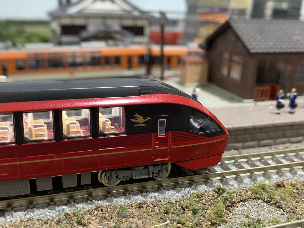 Thumbnail: T社 80000系ひのとり内装ステッカー (6両分)