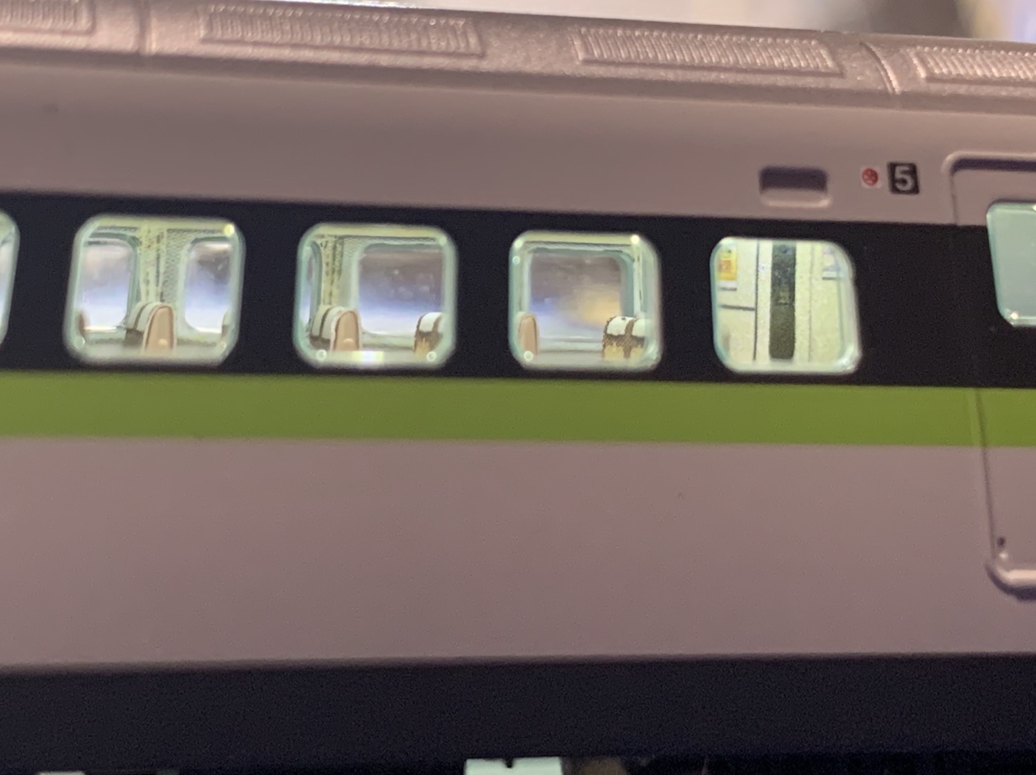 サムネイル： 0系7000番台内装ステッカー