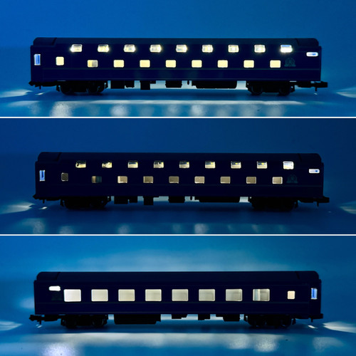 トミックス 北斗星 増結セット 室内灯付き ☆トミックス 16番HO 24系25形 北斗星・JR東日本仕様増結セット