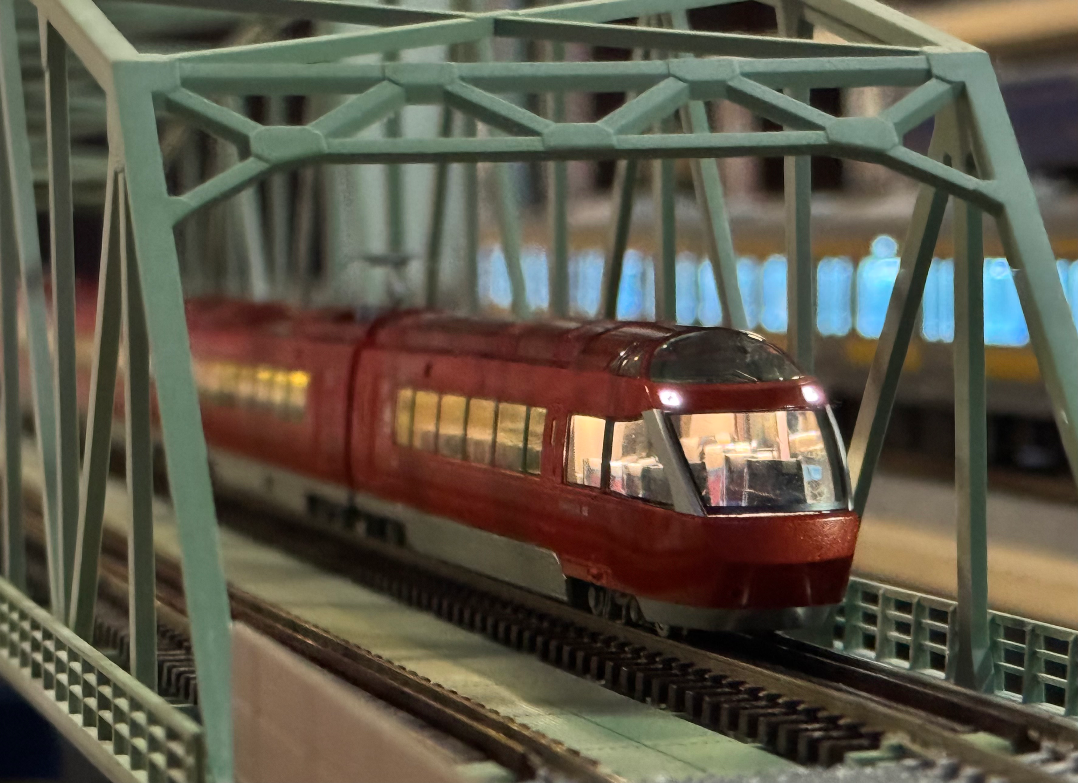 T社小田急70000形GSE室内灯