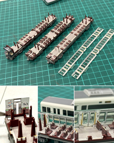 K社 221系(リニューアル車)内装ステッカー | Densha.Me