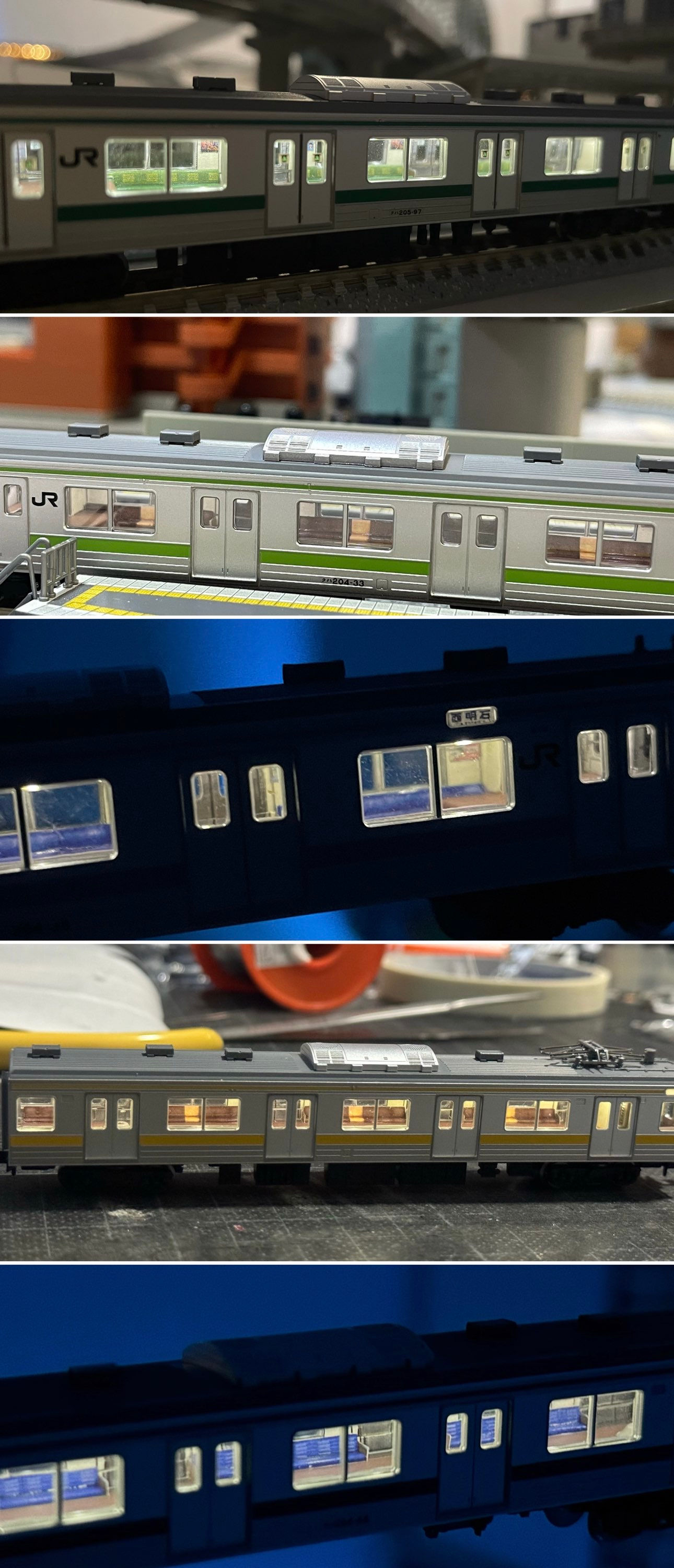 T社 205系内装ステッカー