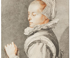 A portrait of a woman