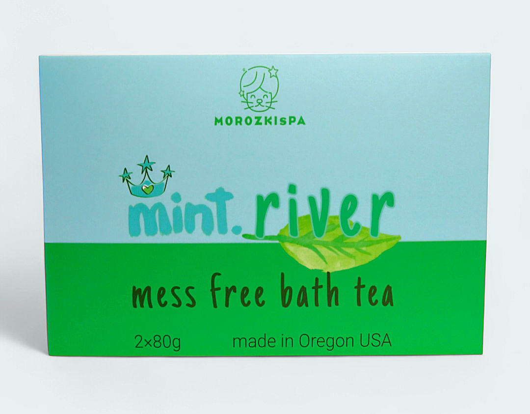 Mint River mess free bath tea 2*80g