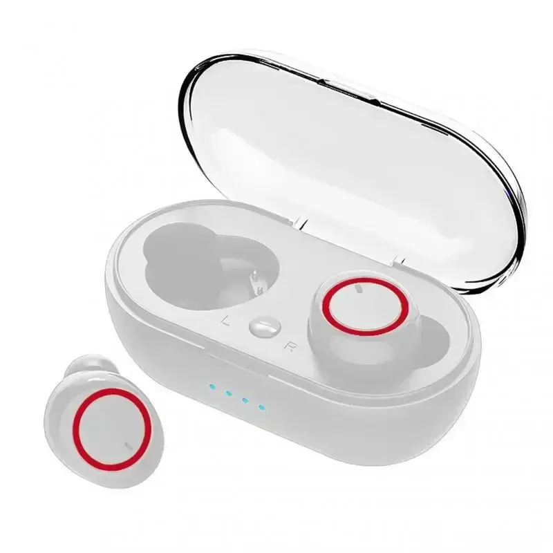 Thumbnail: Fone Bluetooth Y30 TWS Sem Fio Touch Controle Microfone Bluetooth 5.0 Estojo Car