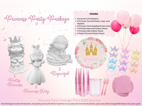 Birthday Party Package Dish It Out