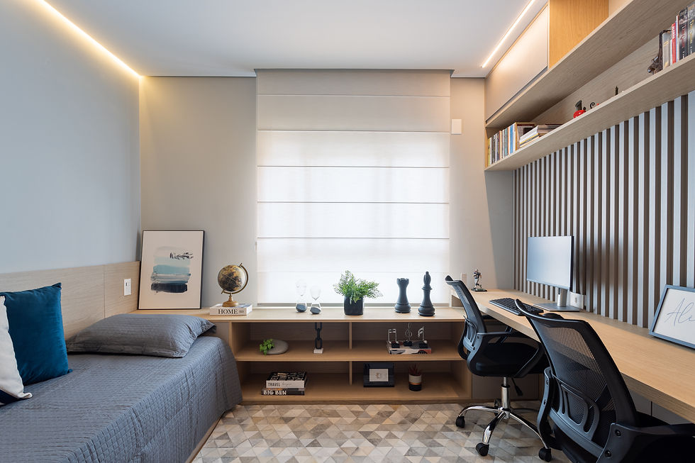 Home Office e Quarto de Visitas