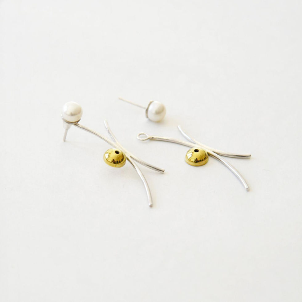 Miniatura: "Dancing Couple" Earrings