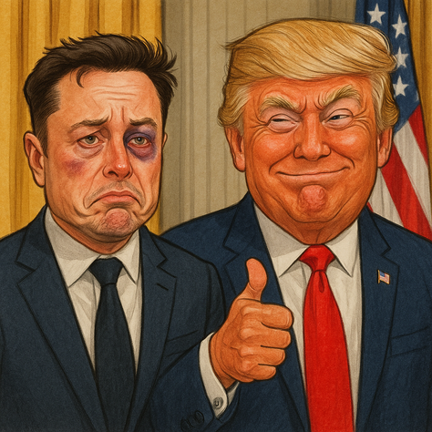 🚨 Billionaire Breakup?  Trump vs. Musk—From Bromance to Black Eyes 🚨