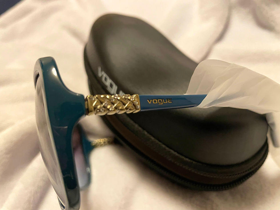 Thumbnail: VOGUE Blue Butterfly Sunglasses