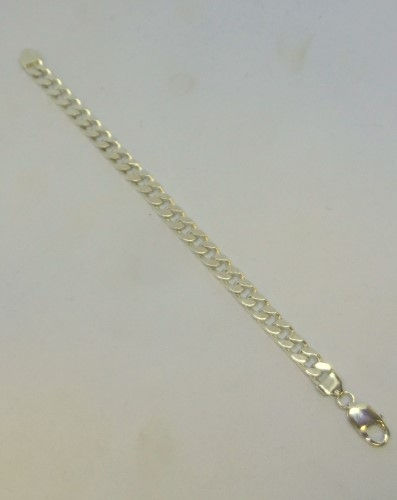 Thumbnail: Sterling Silver Bracelet Mens 