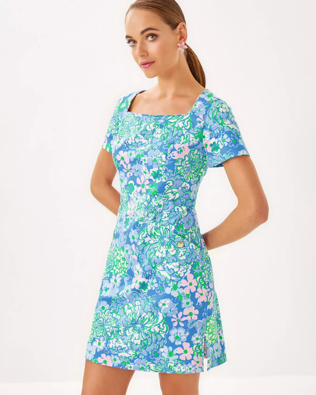 The Short Sleeved Lilly Shift Dress