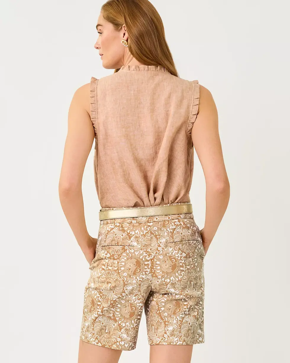 Thumbnail: Kavalla Sleeveless Ruffle Top