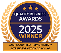 Andrea Correia award as best hypnotherapist in Clearwater