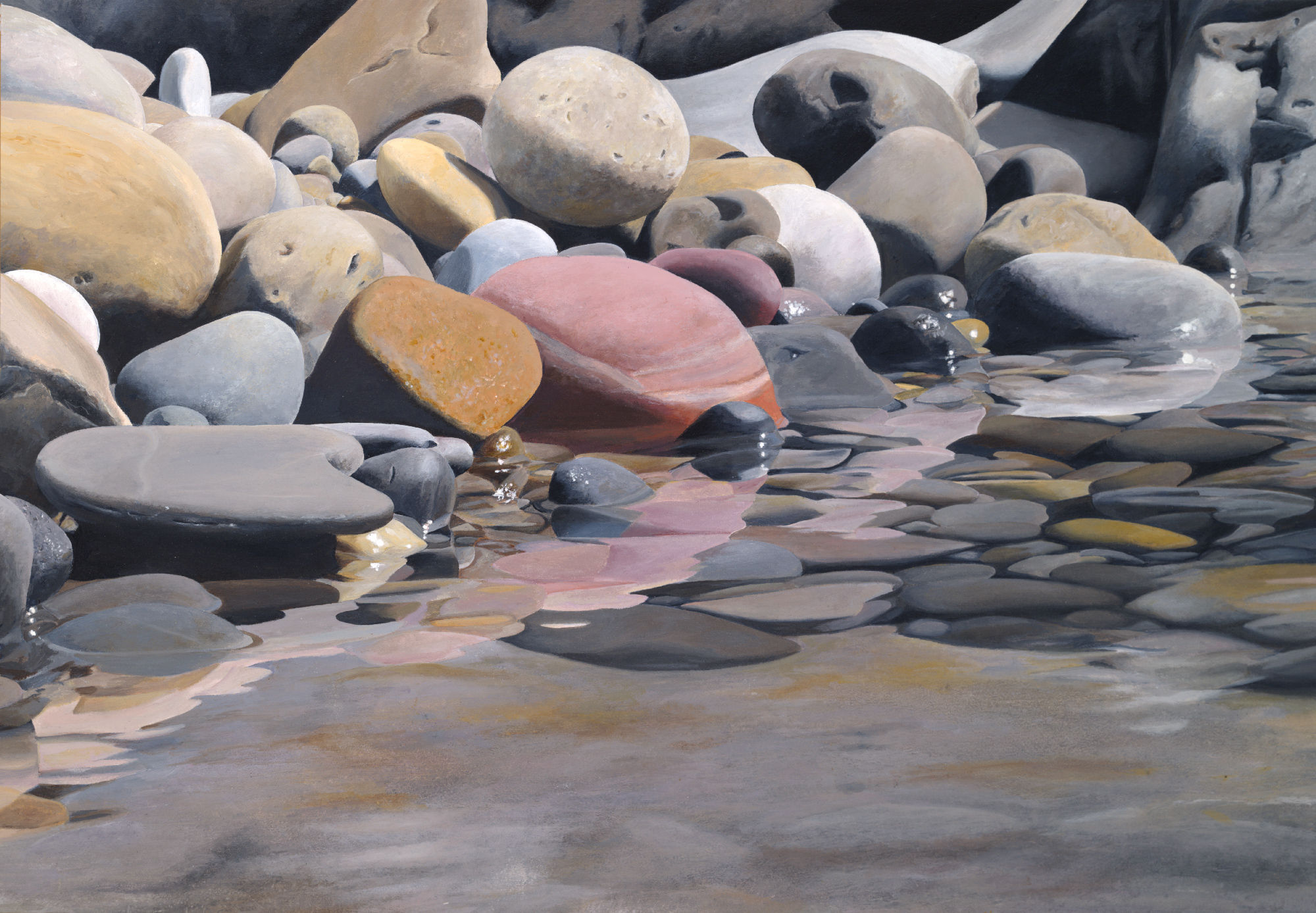 PEBBLE REFLECTIONS - Ref LEP64
