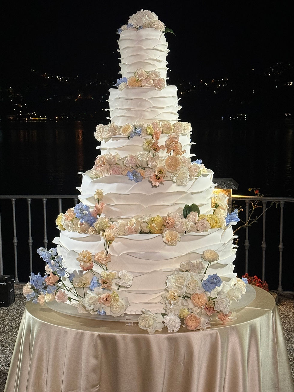 Villa D'Este Wedding Cake