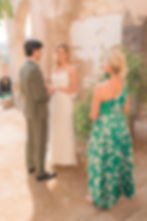 Bride and Groom at Castello Aragonese, Ischia, Italy