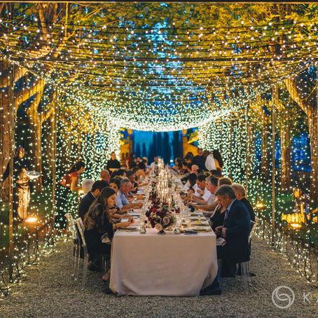 Lights, Music, Entertainment: Destination Weddings in Italy.