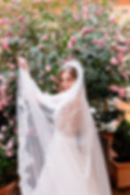 The bride. Destination Wedding in Rome, Italy by Primavera Dreams Weddings.