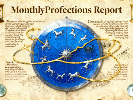 Monthly Profections timing cycles in Hellenistic astrology