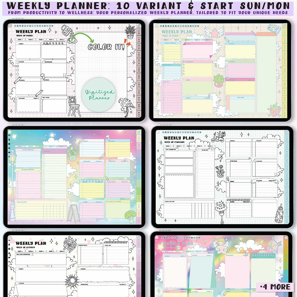 Thumbnail: COMBO DIGITAL PLANNER