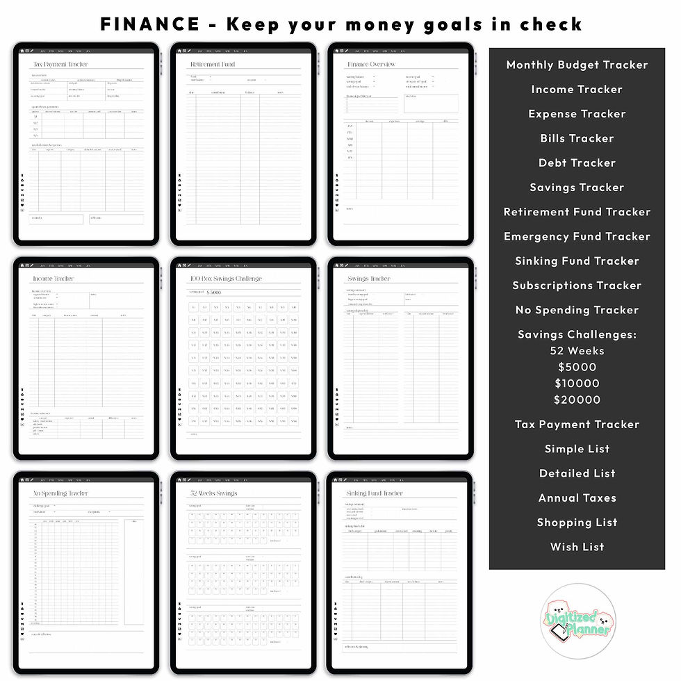 Thumbnail: Custom Life Digital Planner 2026 2027 lifetime