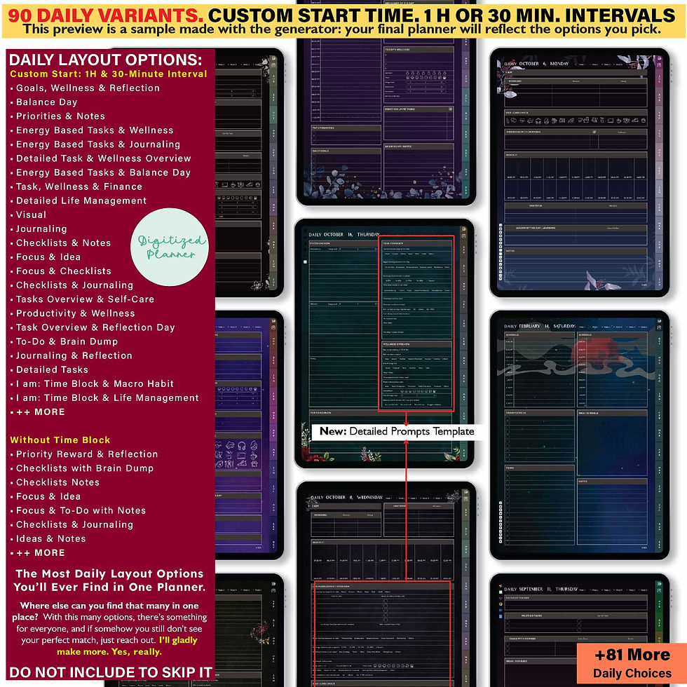 Thumbnail: Vertical Digital Planner