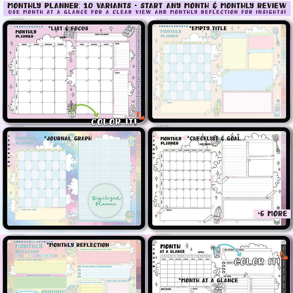 Thumbnail: COMBO DIGITAL PLANNER