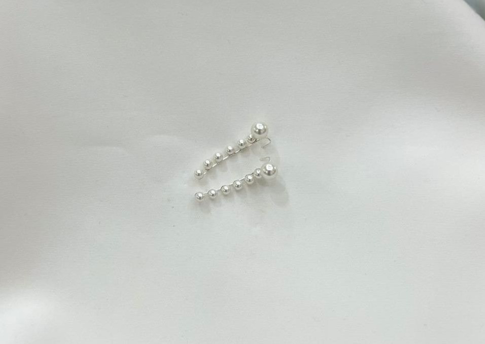 Miniatura: Brinco earcuff pérolas BRB71002