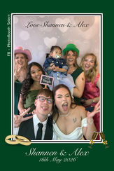 Heart Pod Photo Booth at the Osborne Hotel in Torquay
