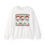 Thumbnail: Santa Trio Christmas Crewneck Sweatshirt — Vintage Santa Faces Holiday Sweater