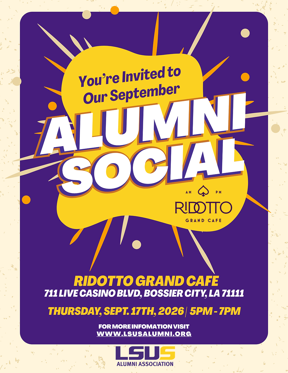 September Alumni Social