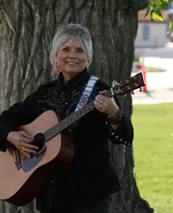 Original and country western musician Pegie Douglas