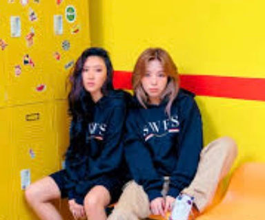 Hwasa and Wheein "Wheesa" from Mamamoo