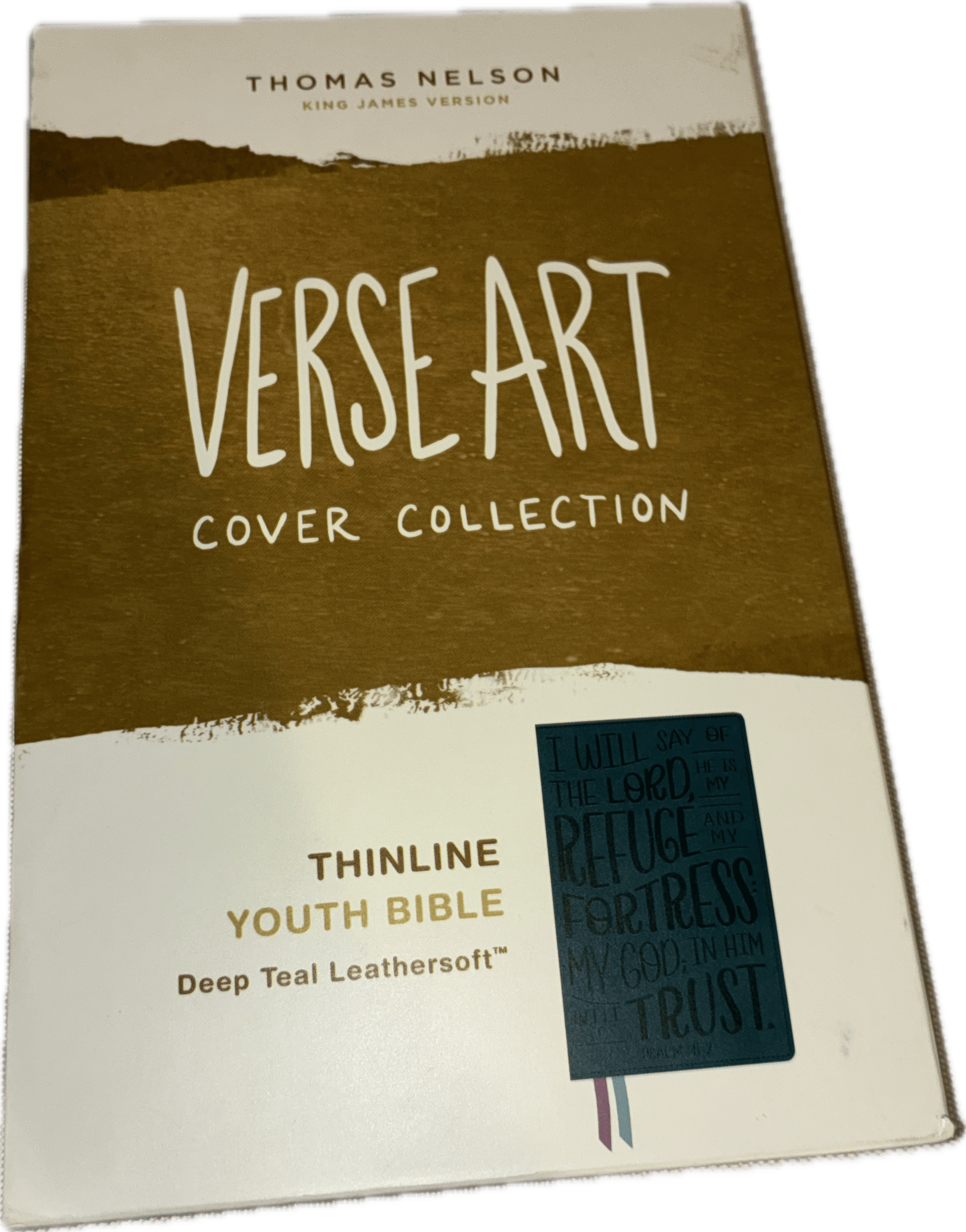 Thinline Youth Bible ~ Verse Art Cover (KJV)