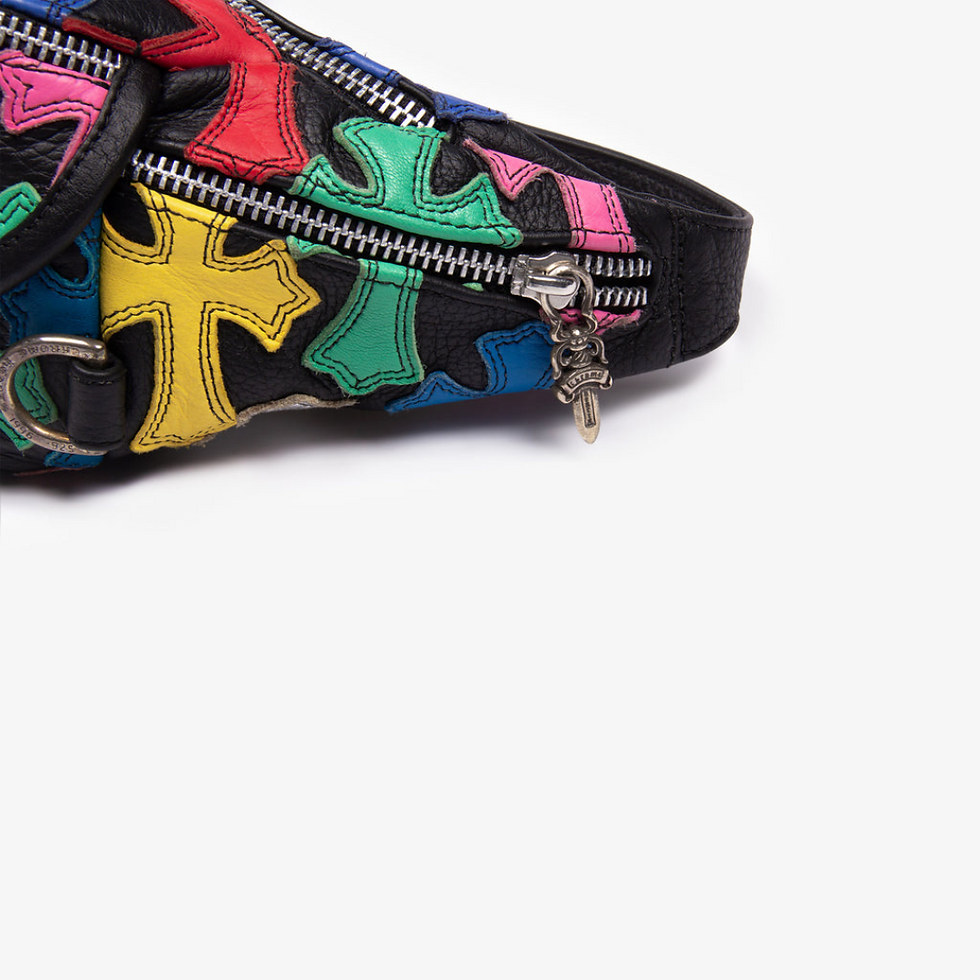 Thumbnail: CHROME HEARTS CROSS PATCH WAIST BAG