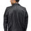 Thumbnail: Black Leather Biker Jacket ZX4