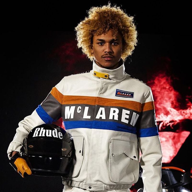 Thumbnail: MCLAREN VINTAGE RACING PURE LEATHER JACKET------------------------