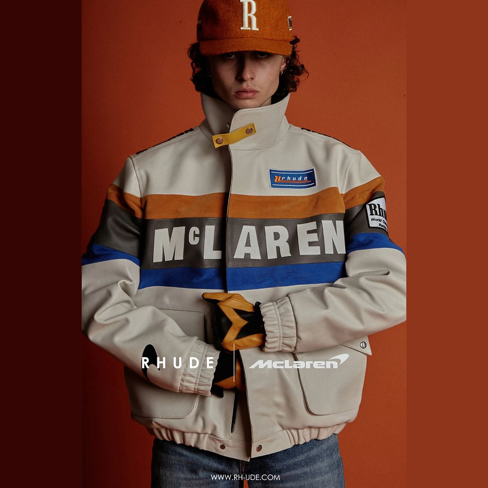 Thumbnail: MCLAREN VINTAGE RACING PURE LEATHER JACKET------------------------