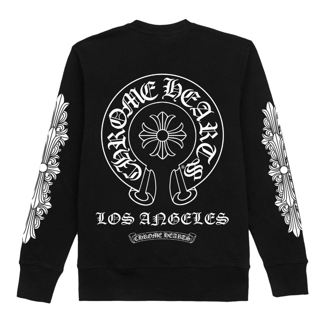 CHROME HEARTS HORSE SHOE LIMITED EDITION LOS ANGELES SWEATSHIRT