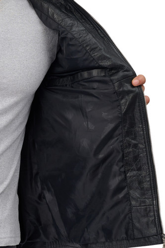 ジャケット・アウター SAINT PAIN/LEATHER Jacket Black Pure leather Jacket (ZX14) | senpai clothing