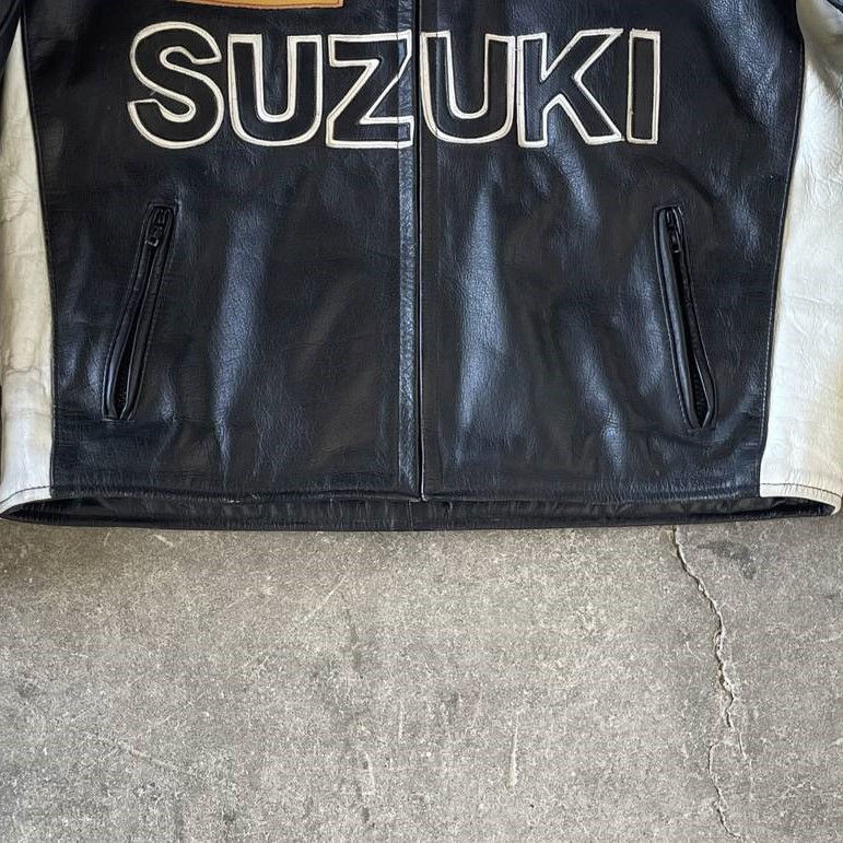 Thumbnail: VINTAGE SUZUKI PURE LEATHER JACKET