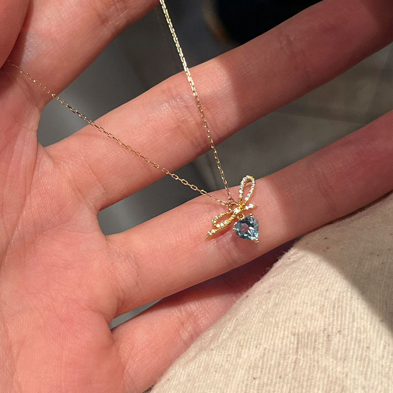 Elegant 925 Sterling Silver Heart Necklace