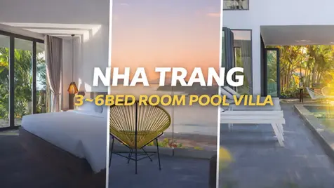 나트랑 3베드룸~6베드룸 풀빌라 밤문화 동선 기준 정리