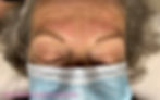 APRÈS - Maquillage permanent : sourcils après une correction de couleur.