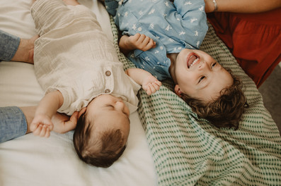 in-home-family photo session in Maryland.