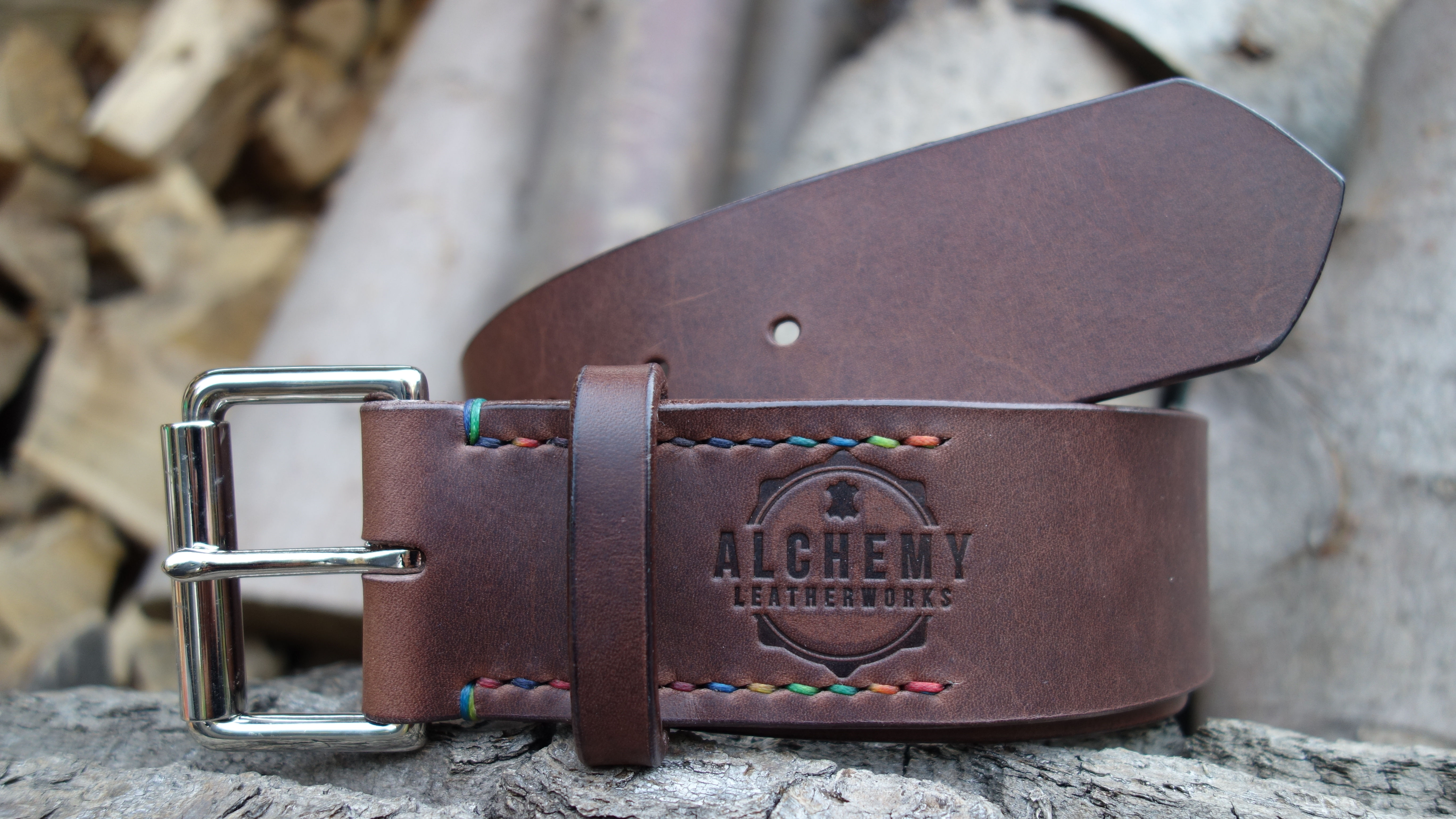 Single Roller Buckle Belt - Bushcraft Belt - upto 2 Inch wide!