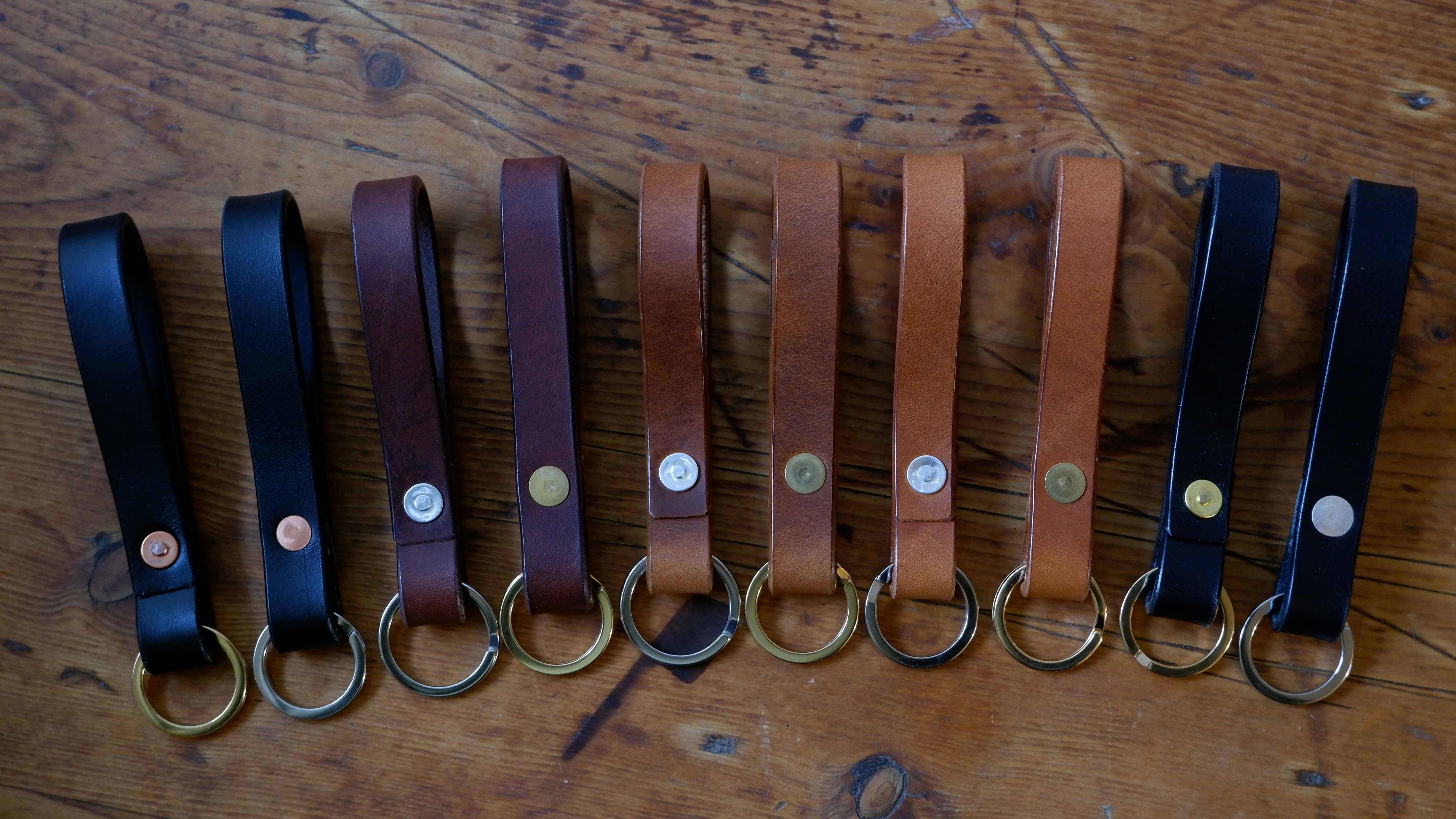 Leather Keyrings