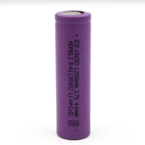 Thumbnail: 18650 3.7V Lithium-Ion Rechargeable Cell 1200mAh